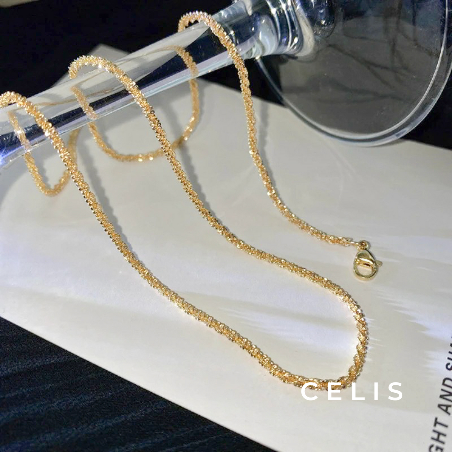 Diamond Cut Chain Necklace