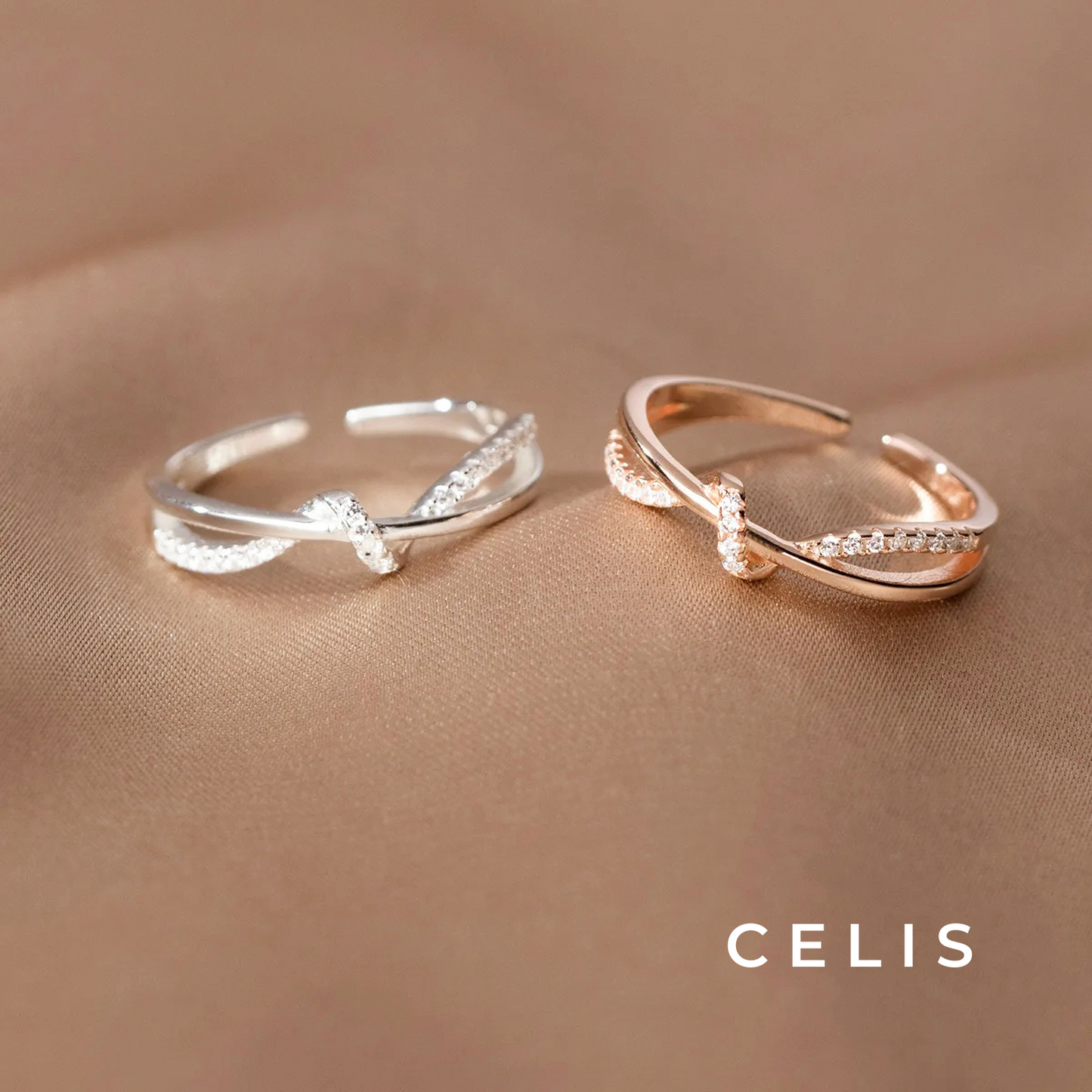 【Limited Item】 Shiny Twisted Ring