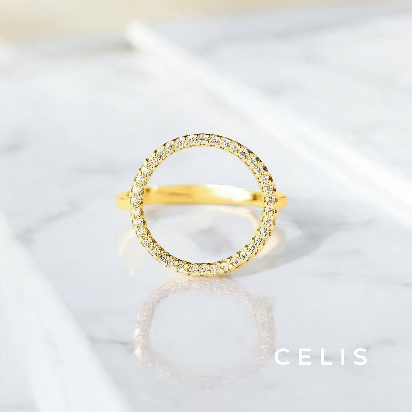 【Limited Item】 Eternal Circle Zirconia Ring