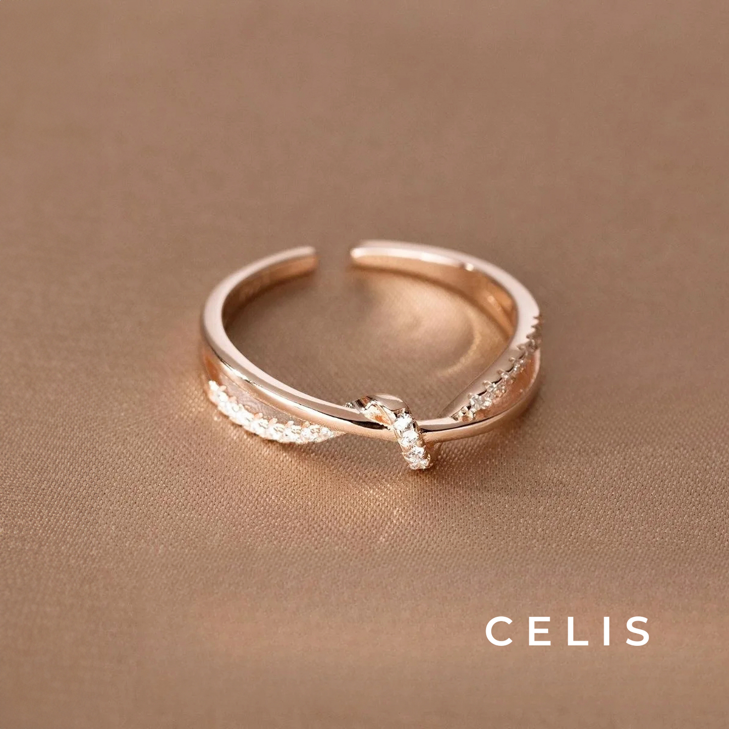 【Limited Item】 Shiny Twisted Ring