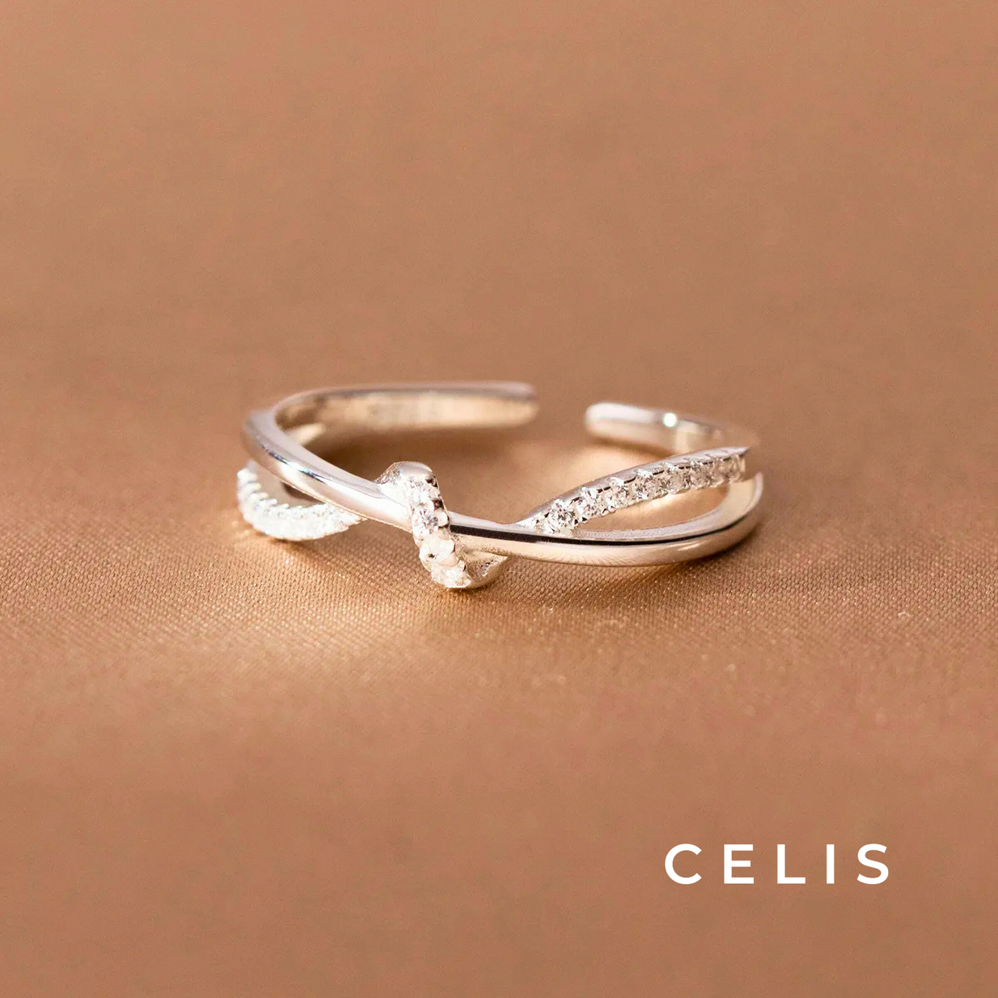 【Limited Item】 Shiny Twisted Ring