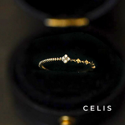 Twisted Zirconia Minimum Ring