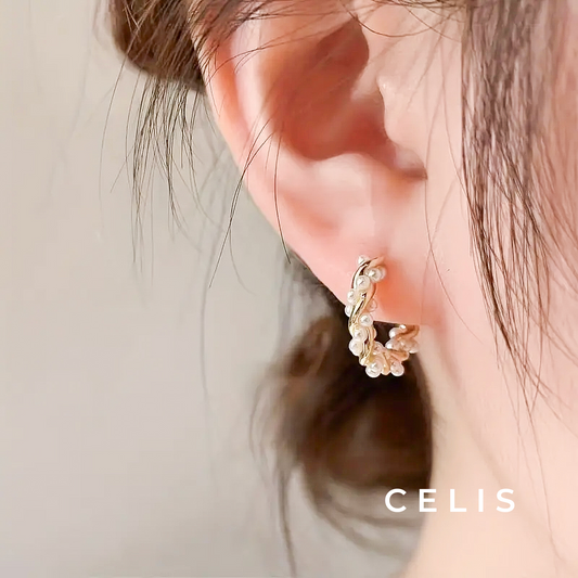 Grain Pearl Earrings