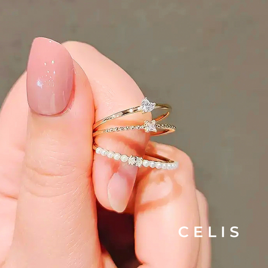【Limited Item】 Elegant Stack Ring