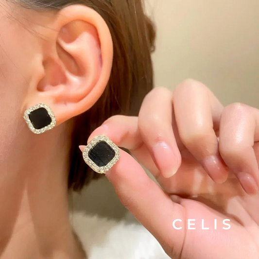 Noir Elegance Earrings