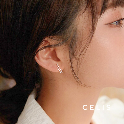 Simple Line Earrings