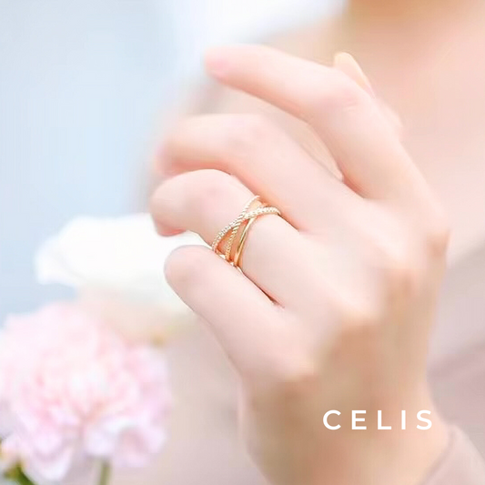 Multi Cross Zirconia Ring