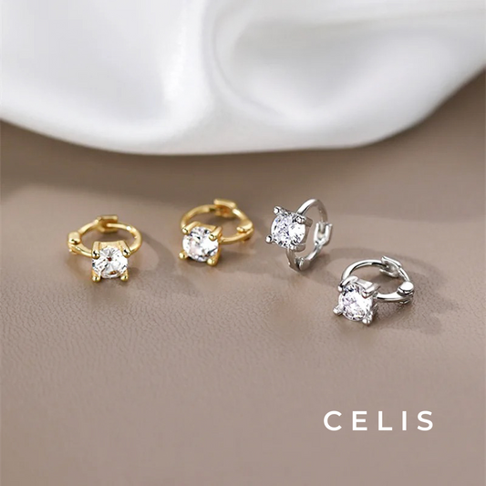 Minimal Brilliant Earrings
