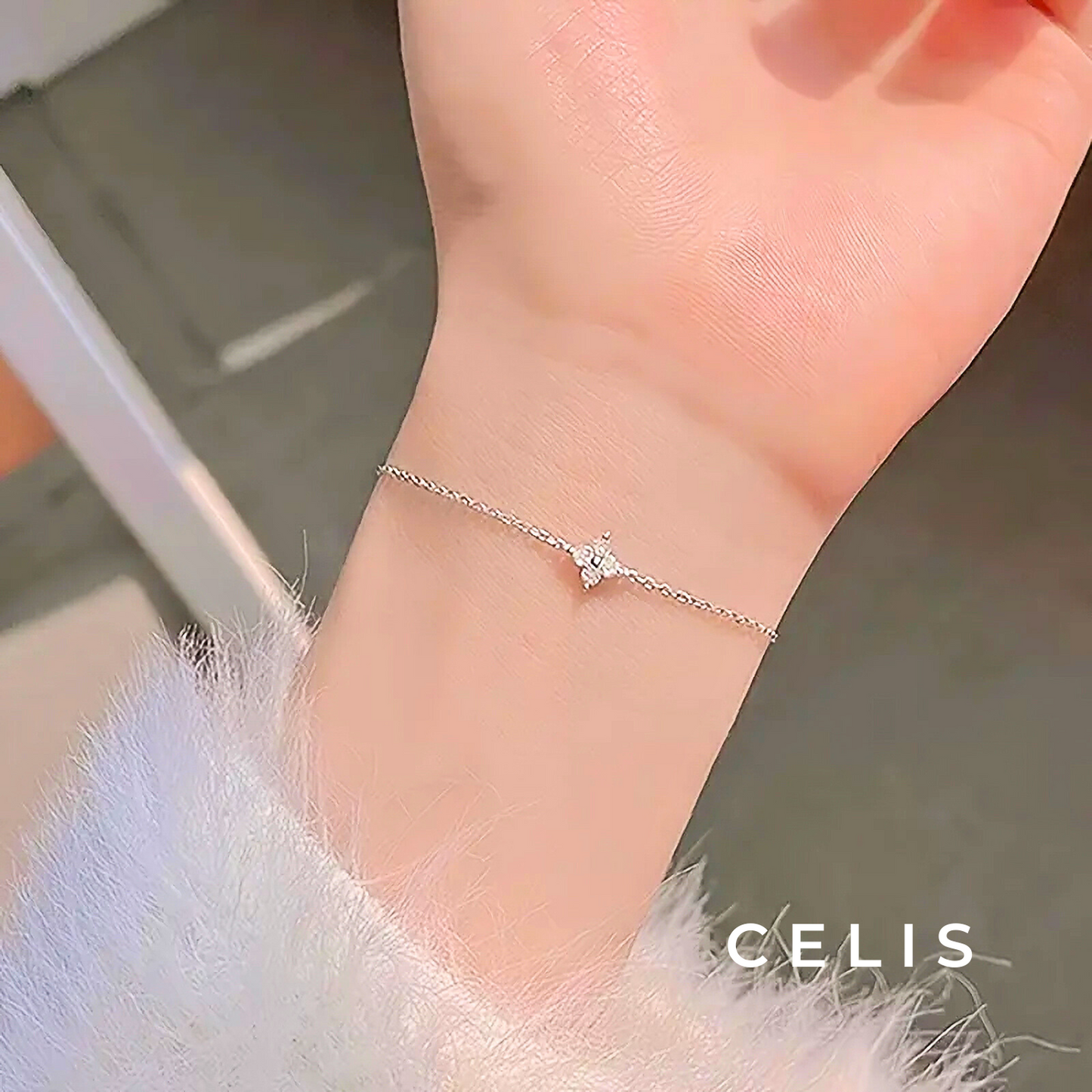 Shiny Flower Bracelet