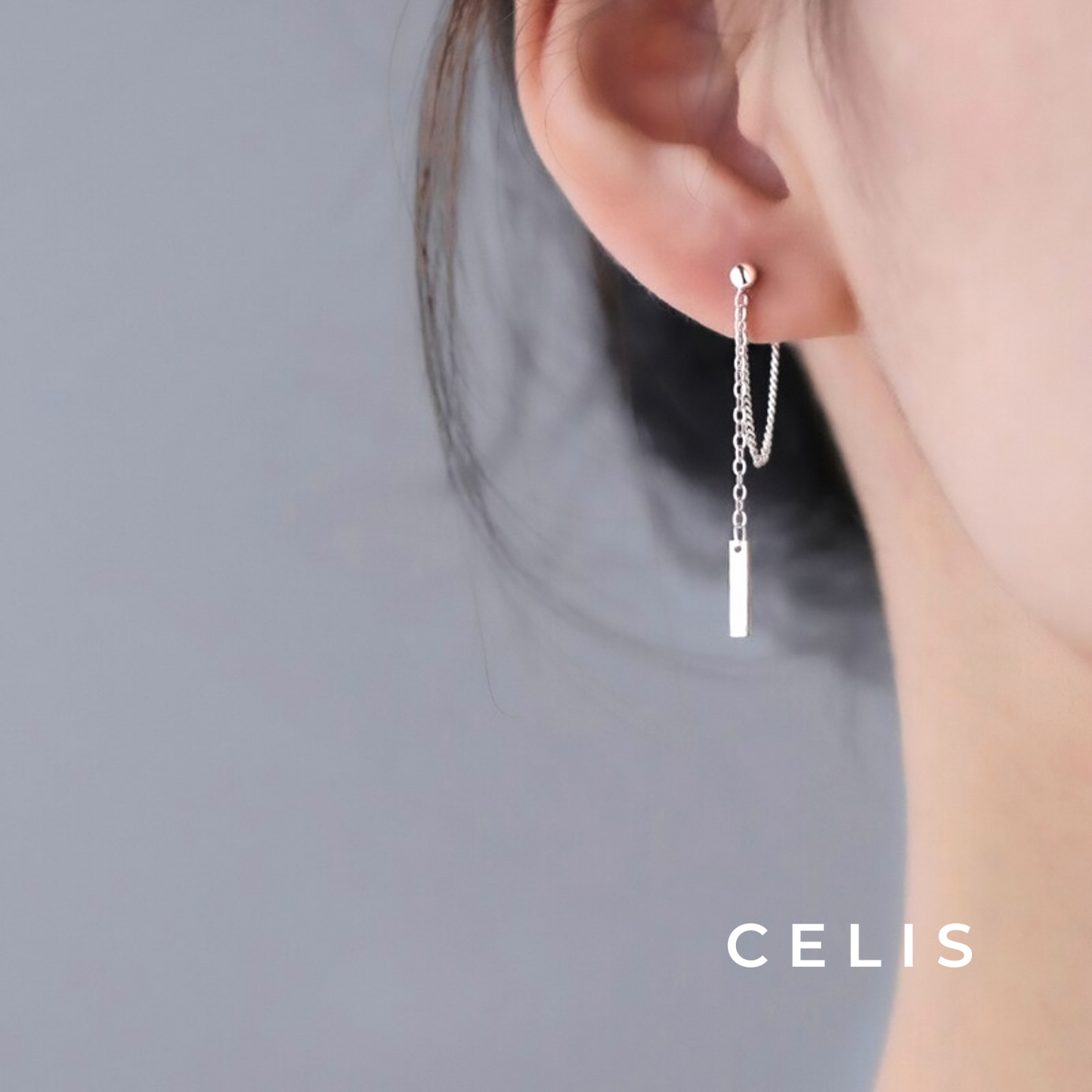 Long Chain Tassel Earrings