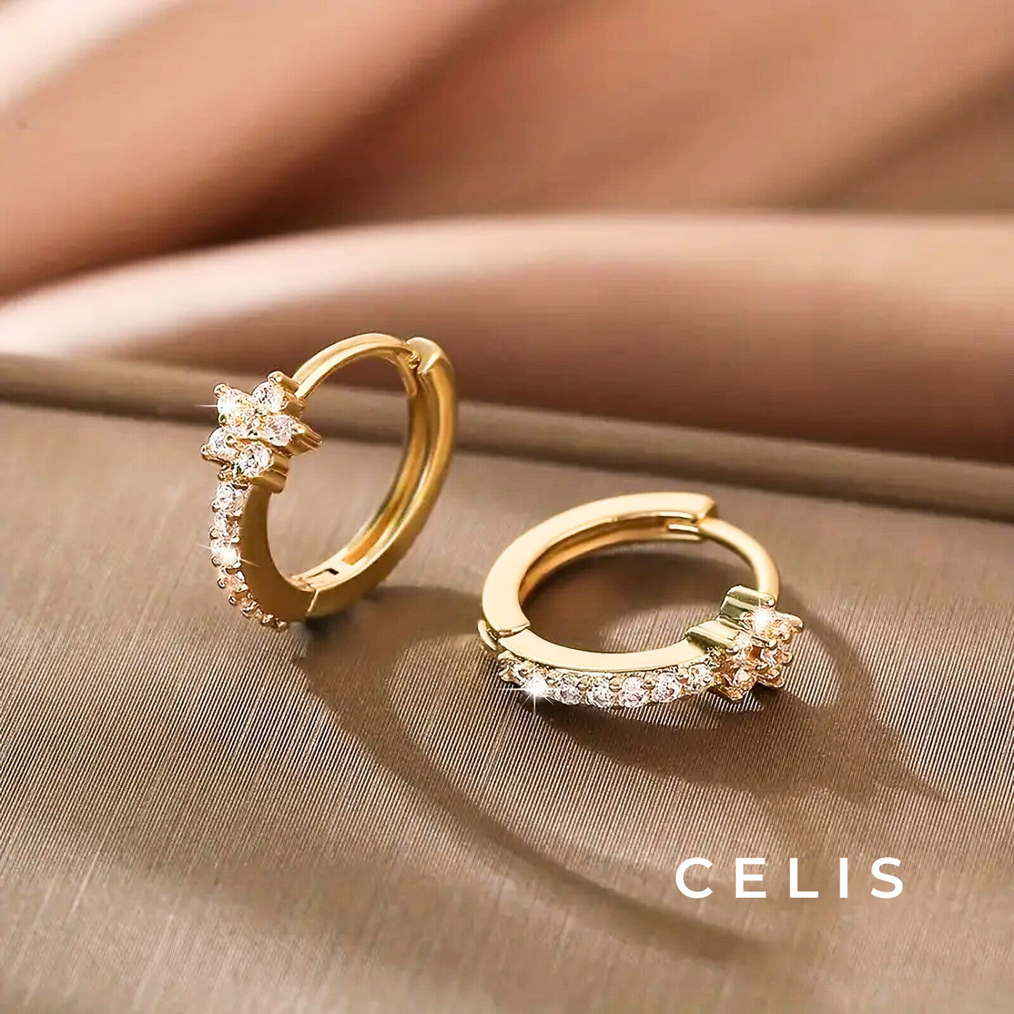 Elegant Flower Earrings