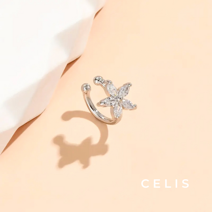 【Limited Item】 Flower Zirconia Ear Cuff