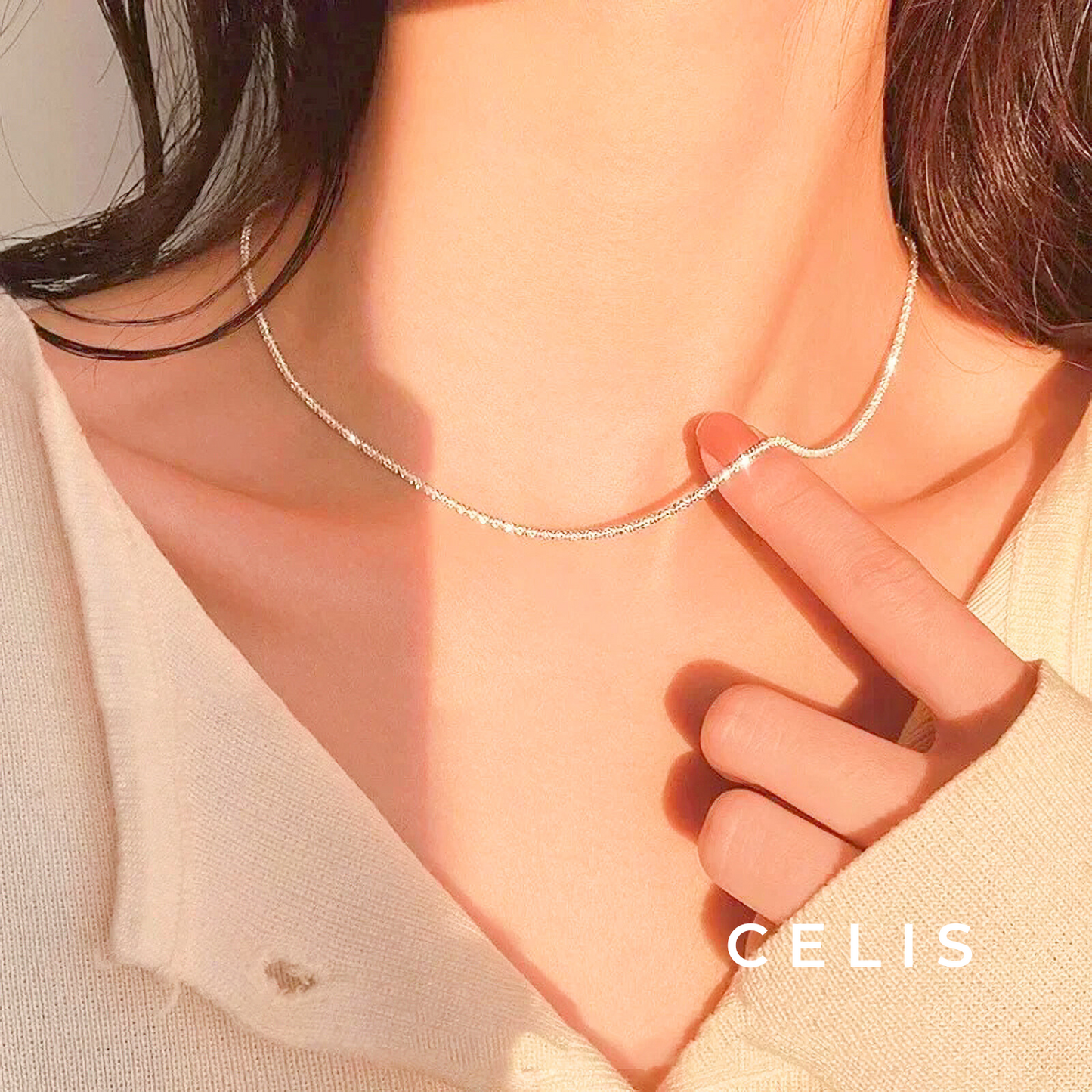 Diamond Cut Chain Necklace