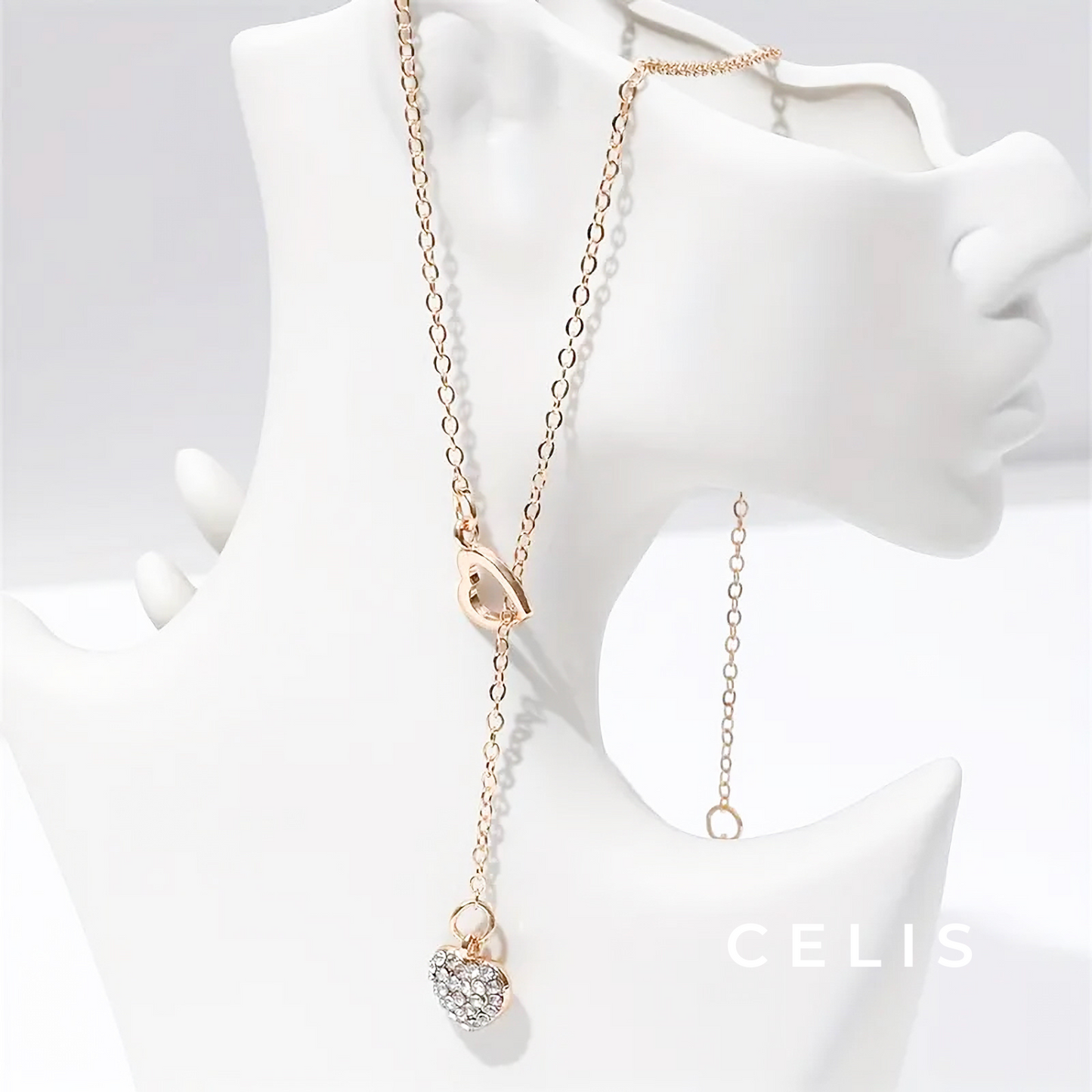 【Limited Item】 Eternal Heart Zirconia Necklace