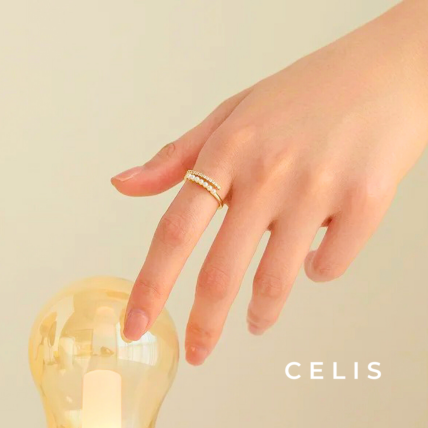 Zirconia Pearl Elegant Ring