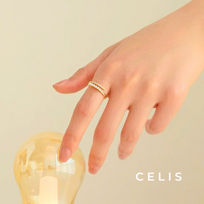 Zirconia Pearl Elegant Ring