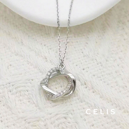 【Limited Item】 Twisted Zirconia Necklace