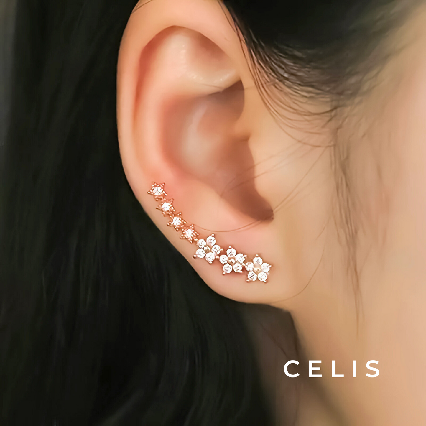 Shining Flower Trail Earrings