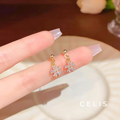 【Limited Item】 Brilliant Flower Earrings