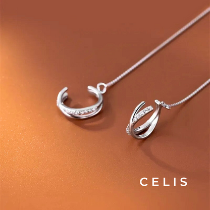 Thread Chain Earrings