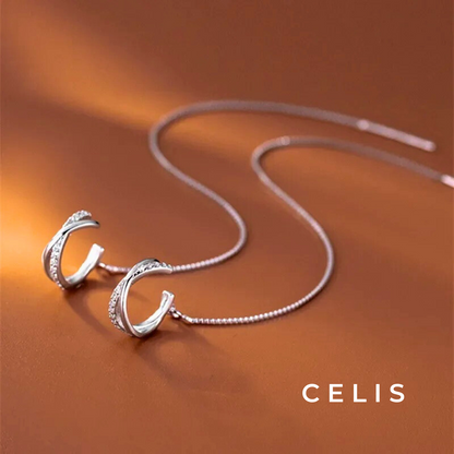 Thread Chain Earrings