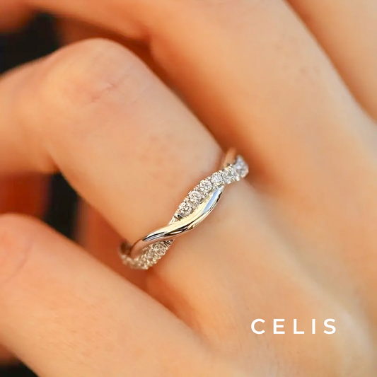 【Limited Item】 Twisted Zirconia Ring