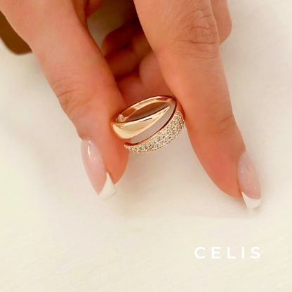 Feminine Zirconia Ring