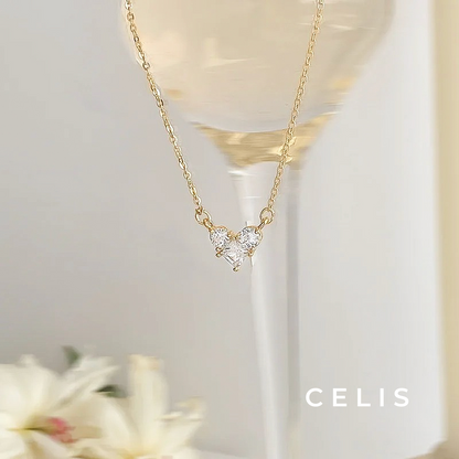Zirconia Heart Necklace