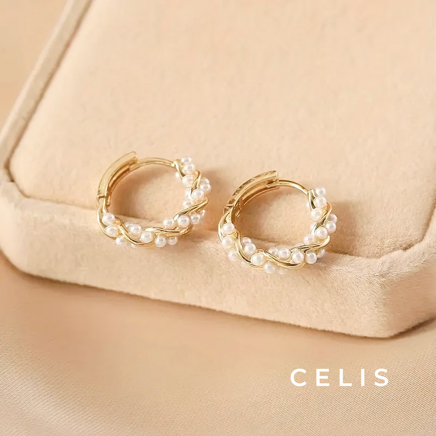 Grain Pearl Earrings