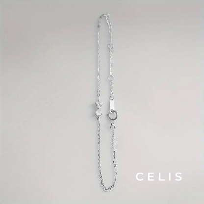 【Limited Item】 Zirconia Ribbon Elegance Bracelet